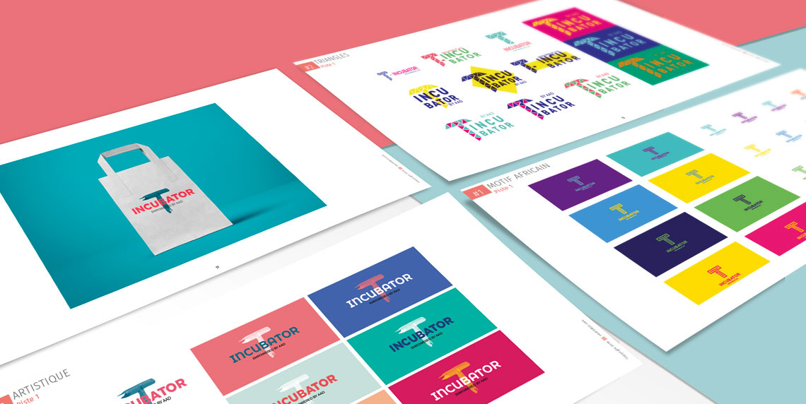 Planche de recherches du logotyoe
