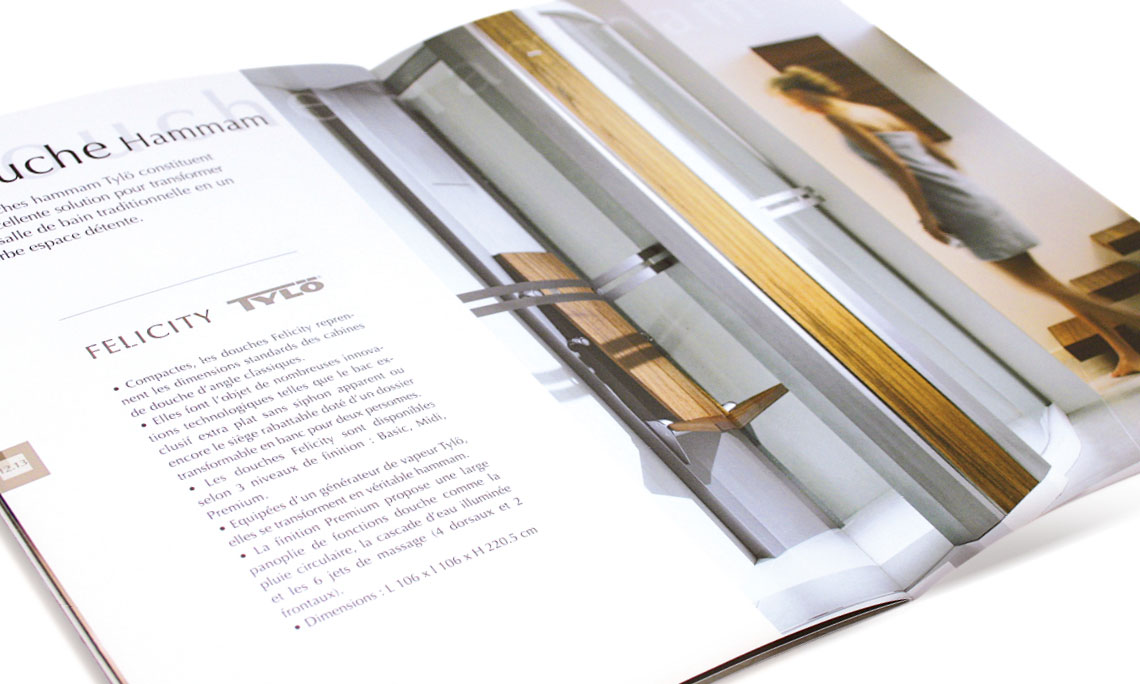 Pages intérieurs du catalogues de vente de Nordiq France