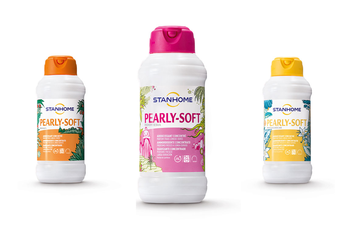 Packshot des produits édition limité pearly soft