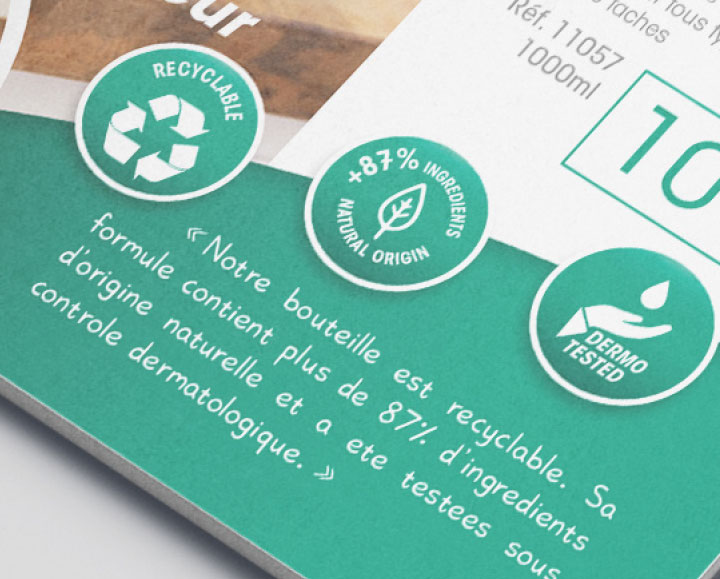 Charte graphique des supports éditoriaux de la marque stanhome